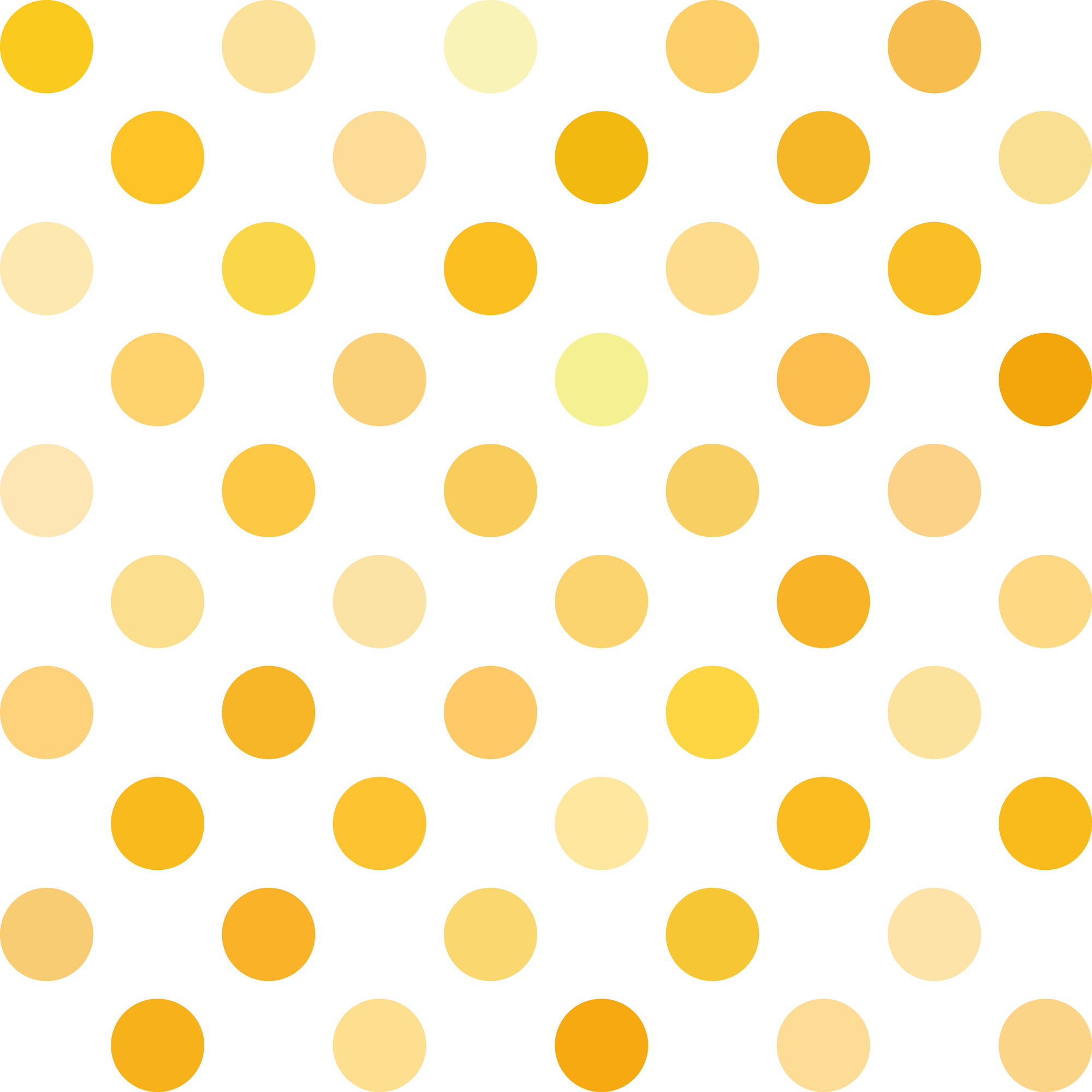 Yellow Polka Dots Background, Creative Design Templates